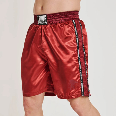 Leone prodigy BOXING SHORTS - red